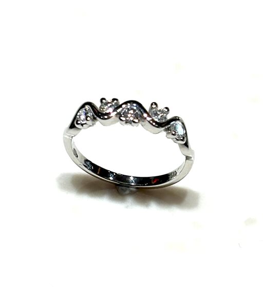 Ringe Donna Oro in Weißgold Diamante 0.43 Ct TV1359 - TV1359